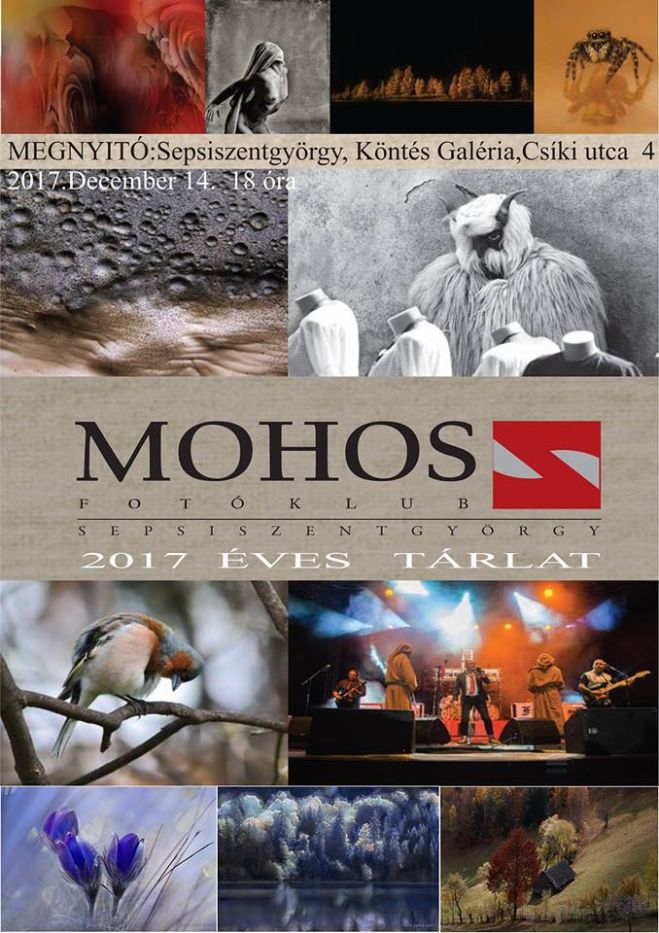 A Mohos Fotóklub éves tárlata - 2017