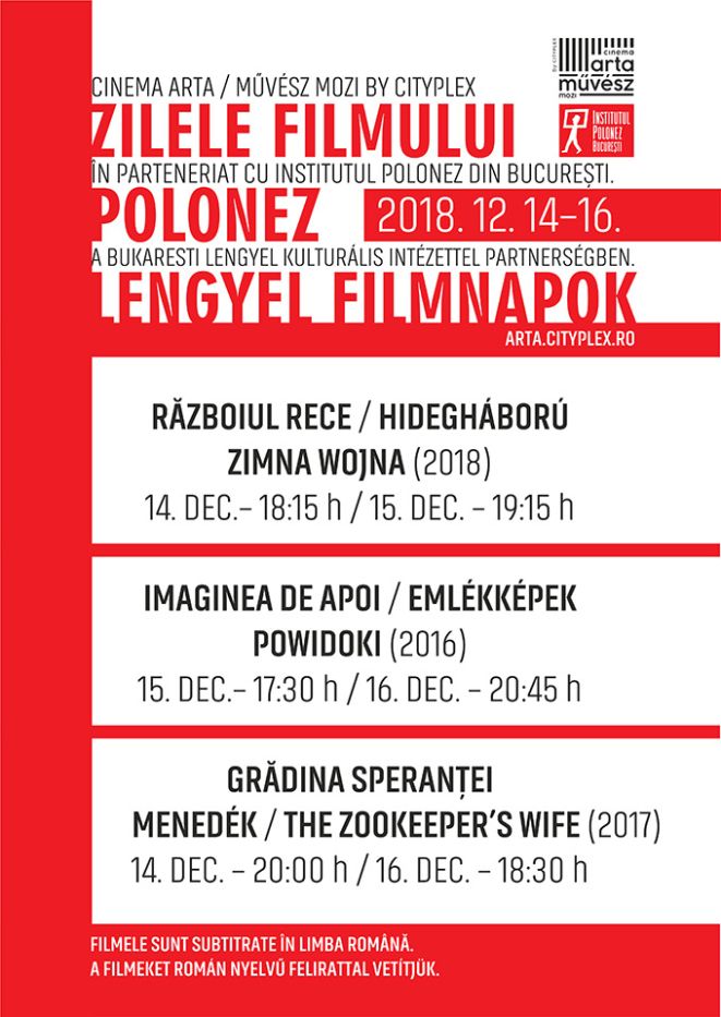Lengyel filmnapok – Sepsiszentgyörgy, 2018