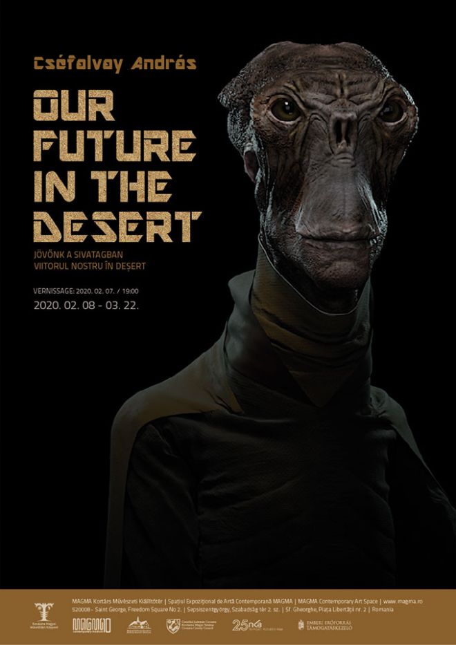 Látogatható Cséfalvay András Jövőnk a sivatagban című kiállítás a Magmában