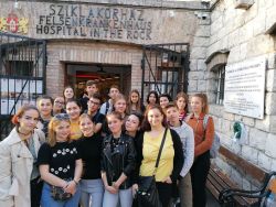 Budapesti tapasztalatcserén a sepsiszentgyörgyi drámatagozat diákjai