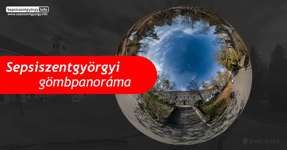 Sepsiszentgyörgy: Bod Péter Megyei Könyvtár – gömbpanoráma