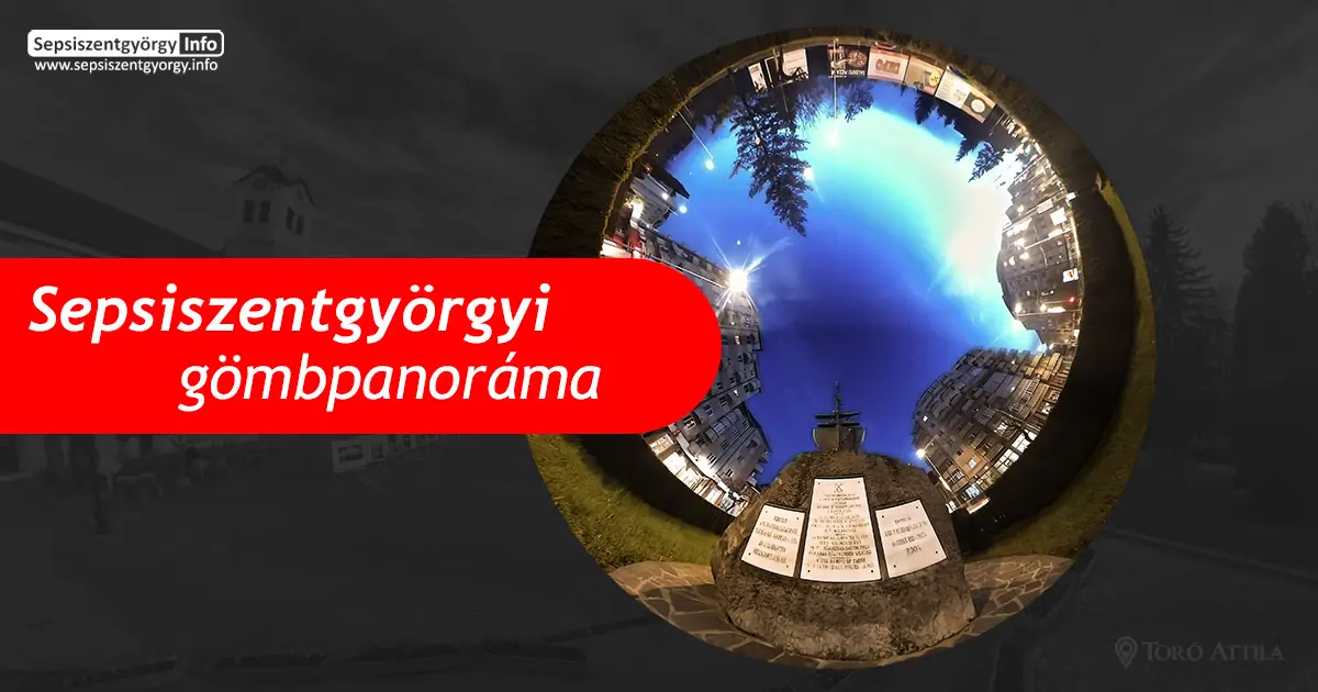 Sepsiszentgyörgy: A munkaszolgálatosok emlékműve – gömbpanoráma