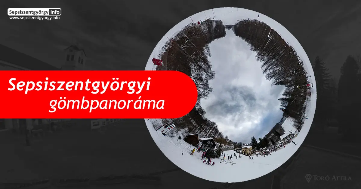 Sugásfürdő: Téli élmények és gyógyító források Sepsiszentgyörgy mellett – gömbpanoráma