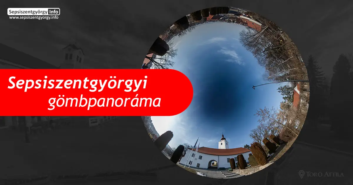 A sepsiszentgyörgyi református vártemplom interaktív gömbpanorámája