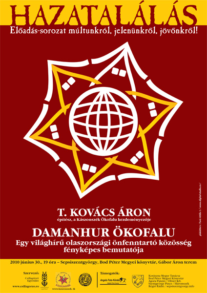 Hazatalálás előadás-sorozat: Damanhur Ökofalu, egy világhírű olaszországi önfenntartó közösség