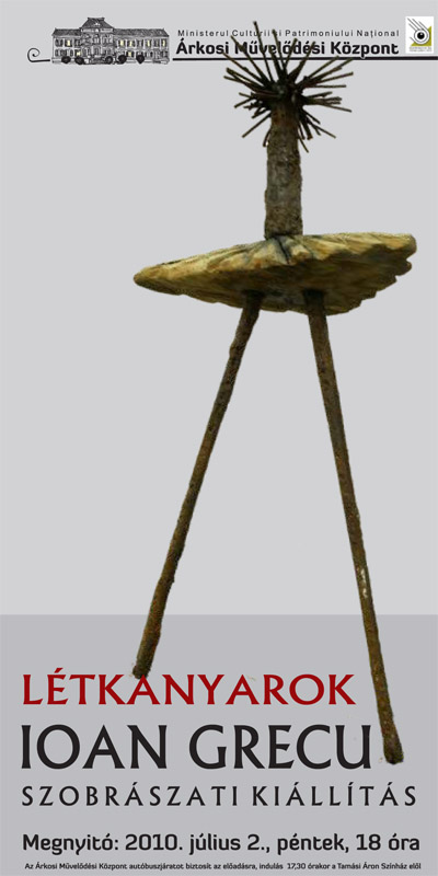 Ioan GRECU moldáviai szobrász alkotásaiból nyílik kiállítás