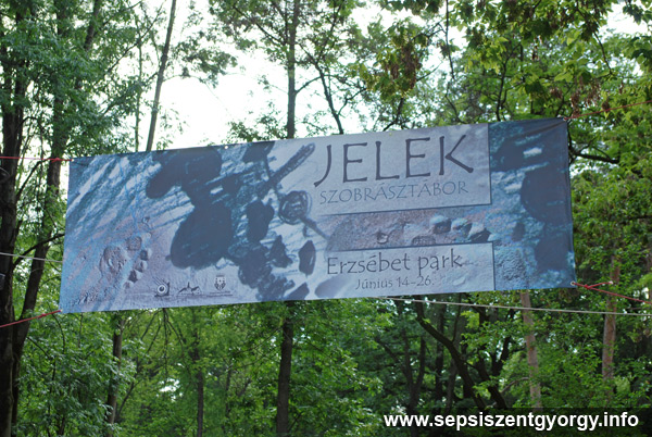 Szobrásztábor az Erzsébet parkban