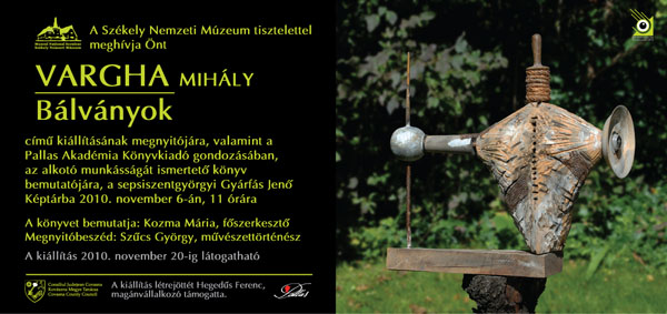 Vargha Mihály Bálványok című kiállítása