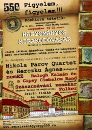 Hagyományos kirakodóvásár, koncertek, meseberangolás