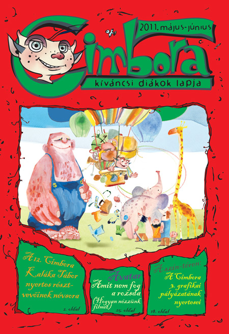 Megjelent a Cimbora május-júniusi összevont száma