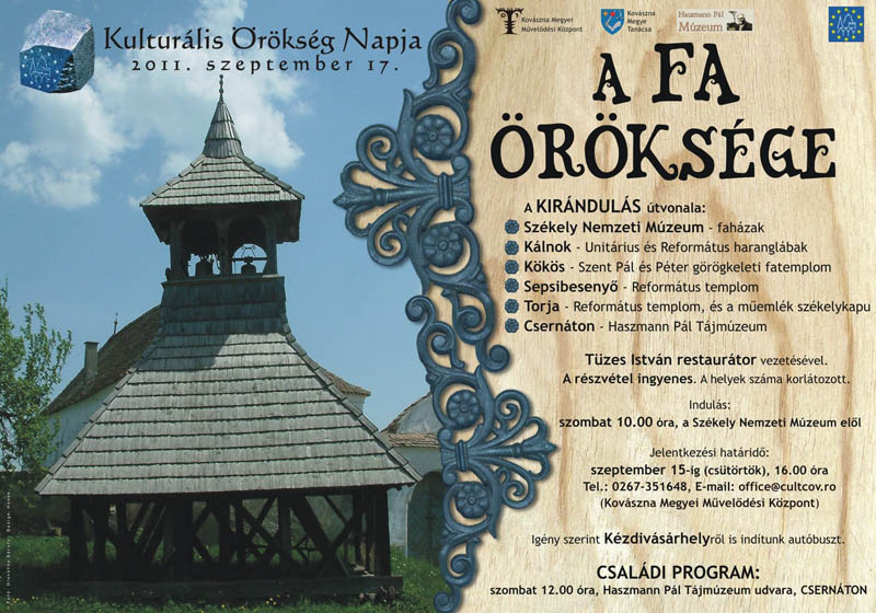 A fa öröksége – Kulturális Örökség Napok 2011