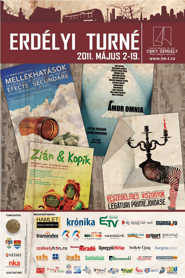 Erdélyi turnén a Csiky Gergely Színház