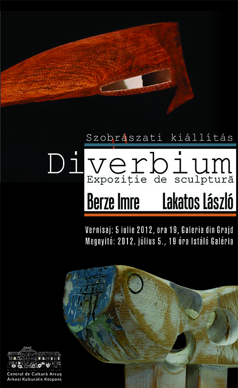 Diverbium 2 szobrászati kiállítás az Árkosi Kulturális Központ Istálló Galériájában