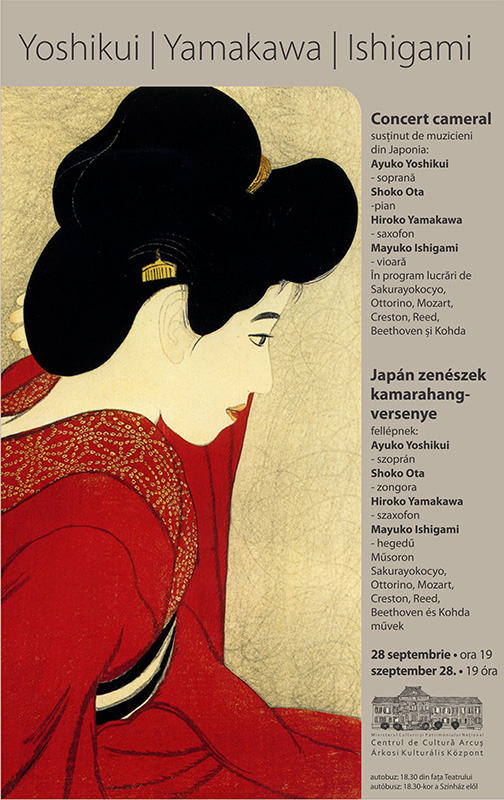 Japán zenészek koncertje az Árkosi Kulturális Központban
