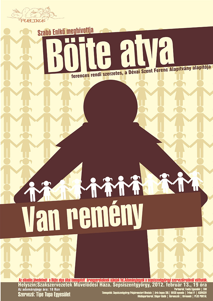 Van Remény - Böjte atya előadása Sepsiszentgyörgyön