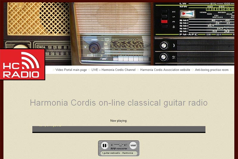 Európa első internetes klasszikus gitár rádiója