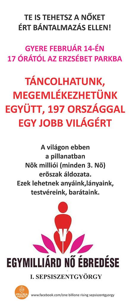 Tánccal a nők bántalmazása ellen, Sepsiszentgyörgyön is