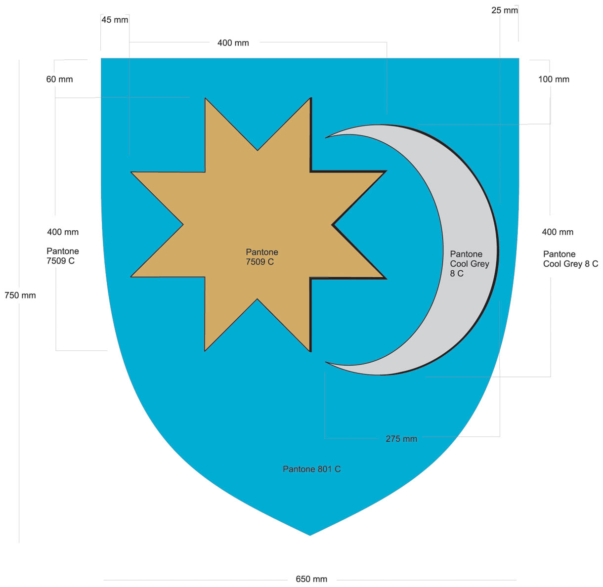 Székelyföld-címer-szinek-meretek