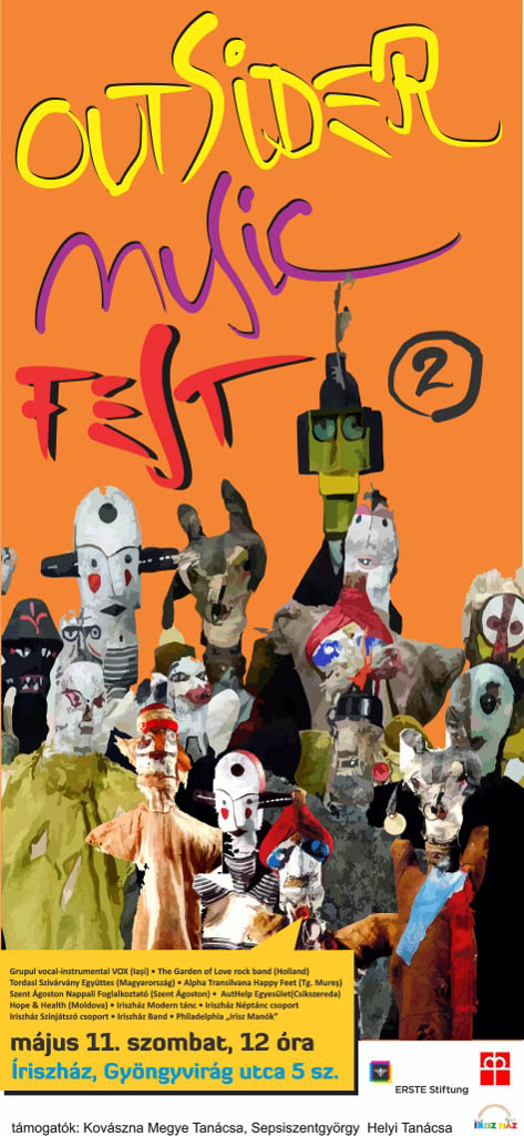 Outsider Music Fest 2013 nemzetközi zenei fesztivál az ÍriszHázban