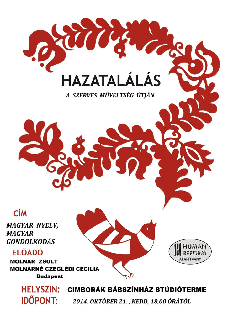 Magyar nyelv, magyar gondolkodás - előadás Sepsiszentgyörgyön