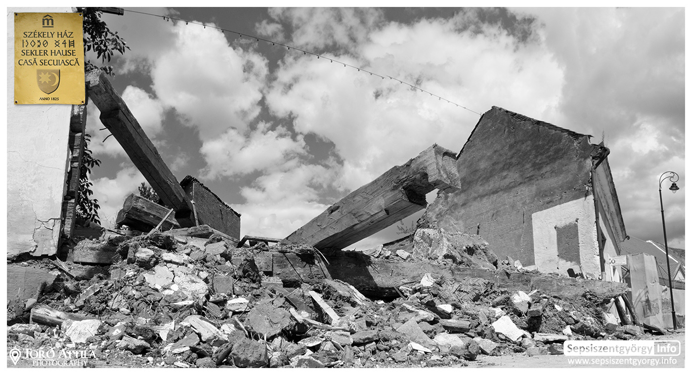A Székely ház romjai, 2016. augusztus 13.