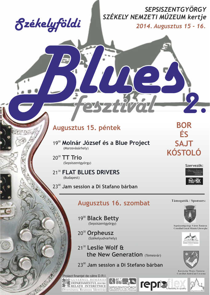 Székelyföldi Blues Fesztivál Sepsiszentgyörgyön