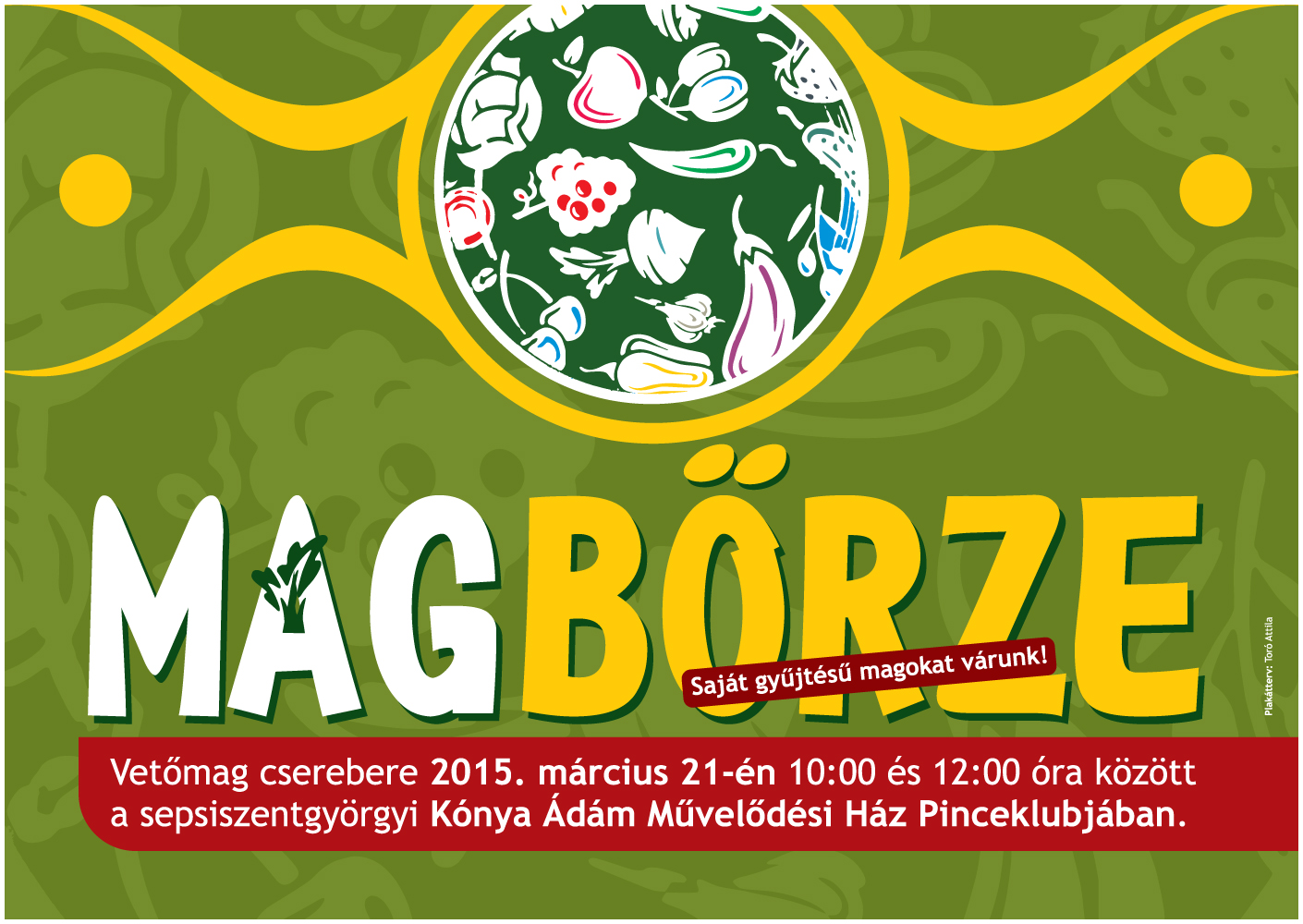 Magbörze a sepsiszentgyörgyi Kónya Ádám Művelődési Ház Pinceklubjában