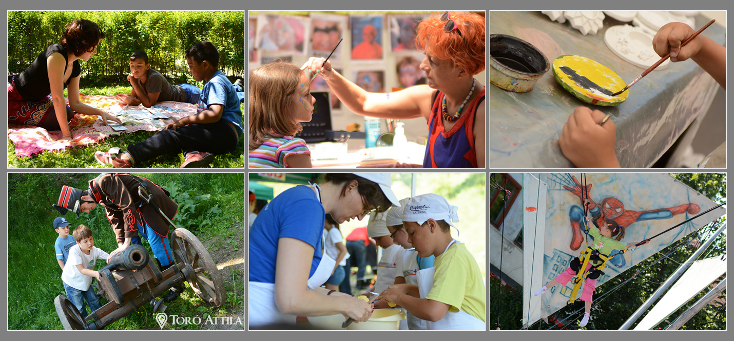 Teltházas Meseország - Gyermeknap Sepsiszentgyörgyön