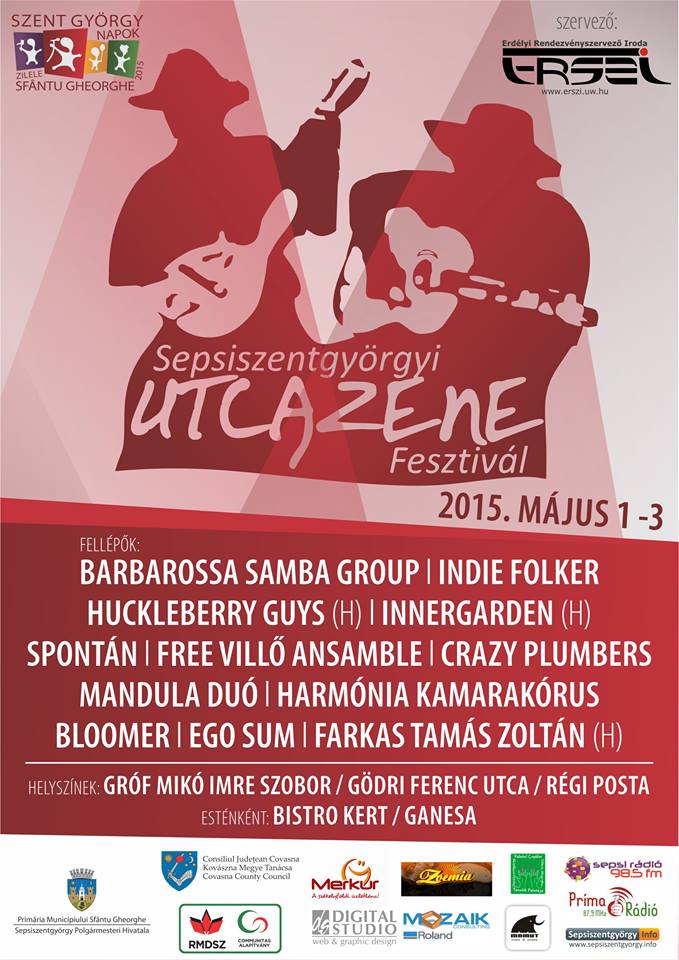 Sepsiszentgyörgyi Utczazene Fesztivál a Szent György Napokon