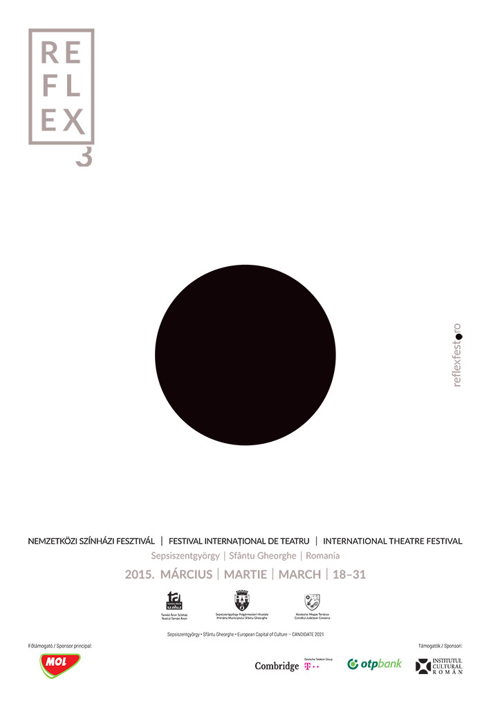 A Reflex3 Nemzetközi Színházi Fesztivál teljes műsora