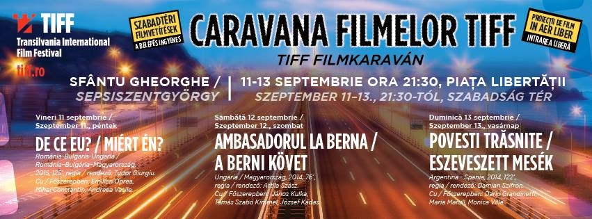 Sepsiszentgyörgyre érkezik a TIFF Karaván