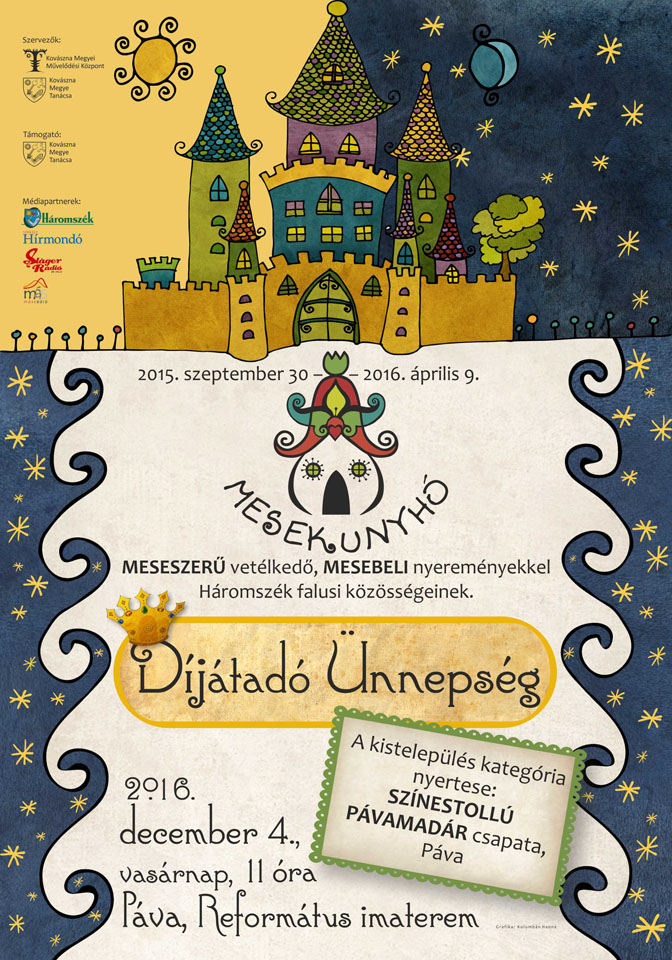 plakat MESEKUNYHO PAVA