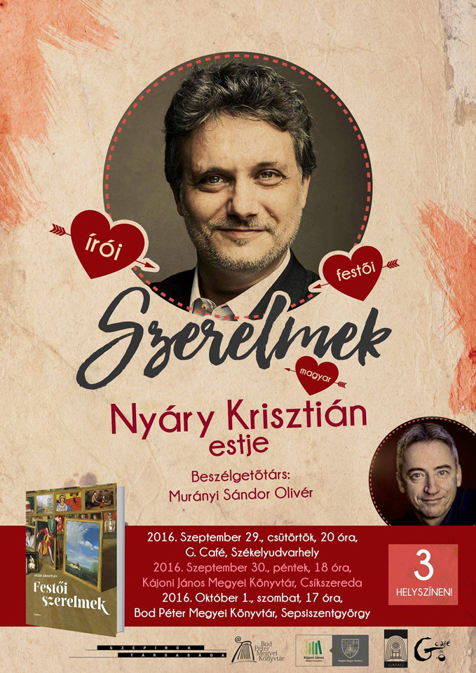 Szerelem másképp? - Nyáry Krisztián közönségtalálkozója Sepsiszentgyörgyön