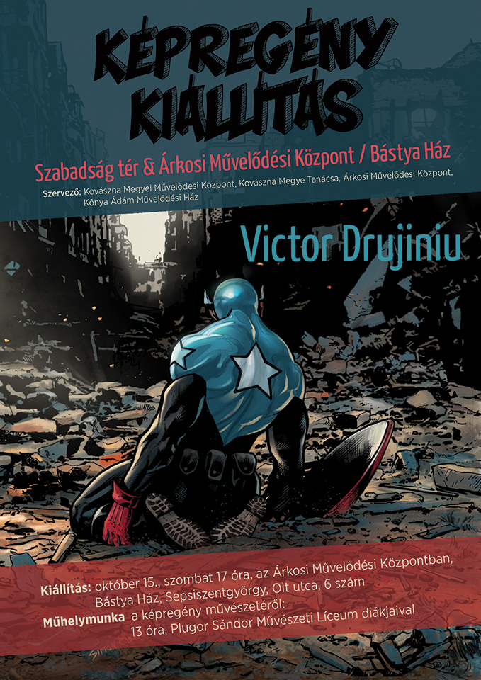 Képregény kiállítás Sepsiszentgyörgyön