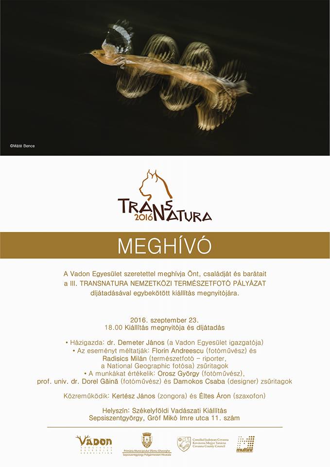 III. TransNatura Nemzetközi Természetfotó kiállítás