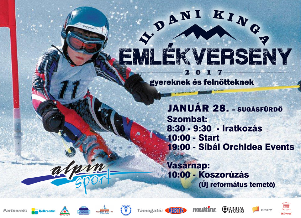 II. Dani Kinga emlékverseny az Alpin Sport Egyesület szervezésében