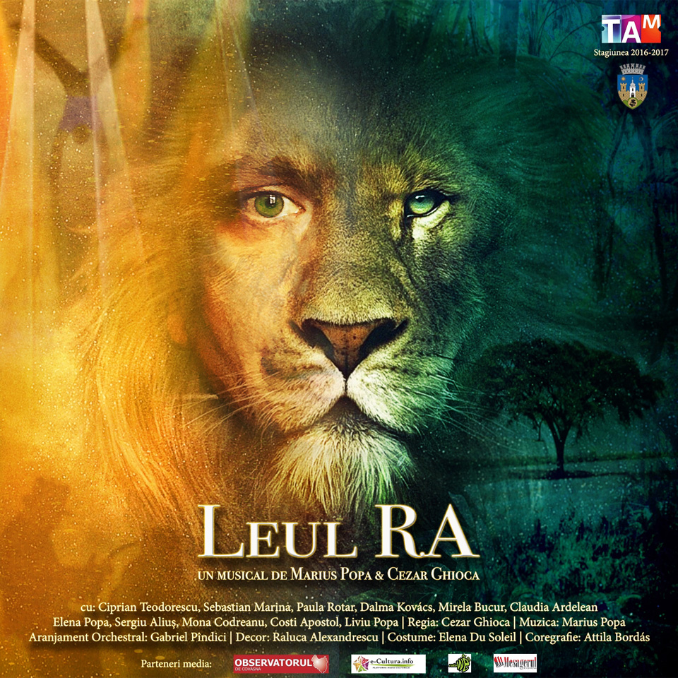 RÁ, az oroszlán - Musical bemutató a sepsiszentgyörgyi Andrei Mureșanu Színházban