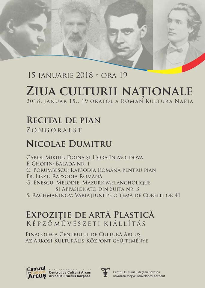 A Román Kultúra Napja az Árkosi Kulturális Központban