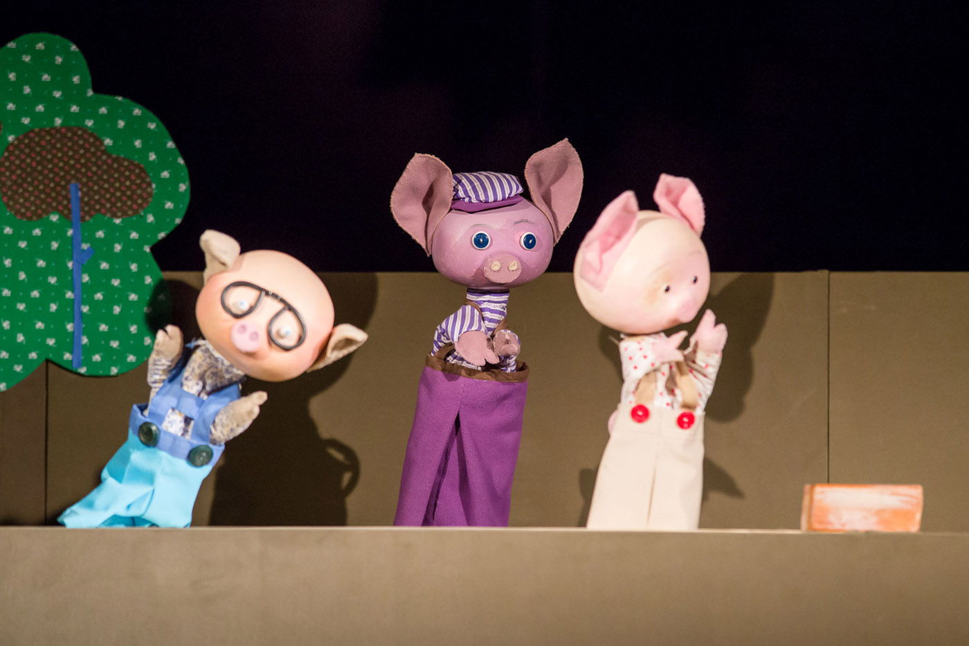 Cimborák Bábszínház - A három kismalac