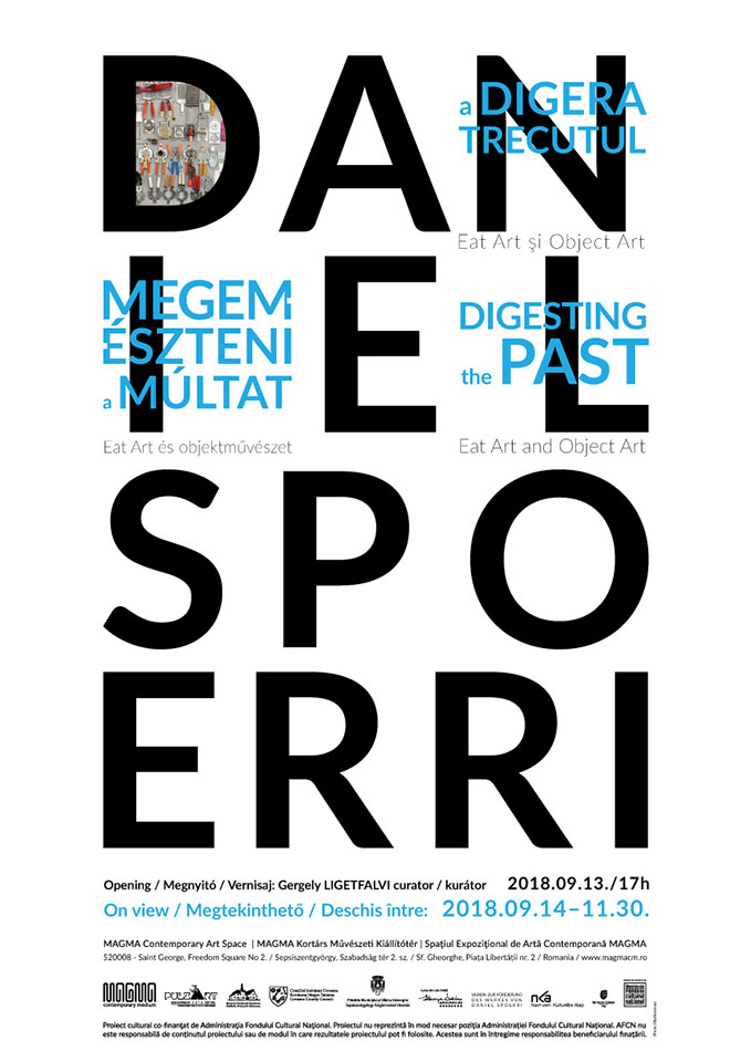 Daniel SPOERRI MAGMA Sepsiszentgyorgy 2018