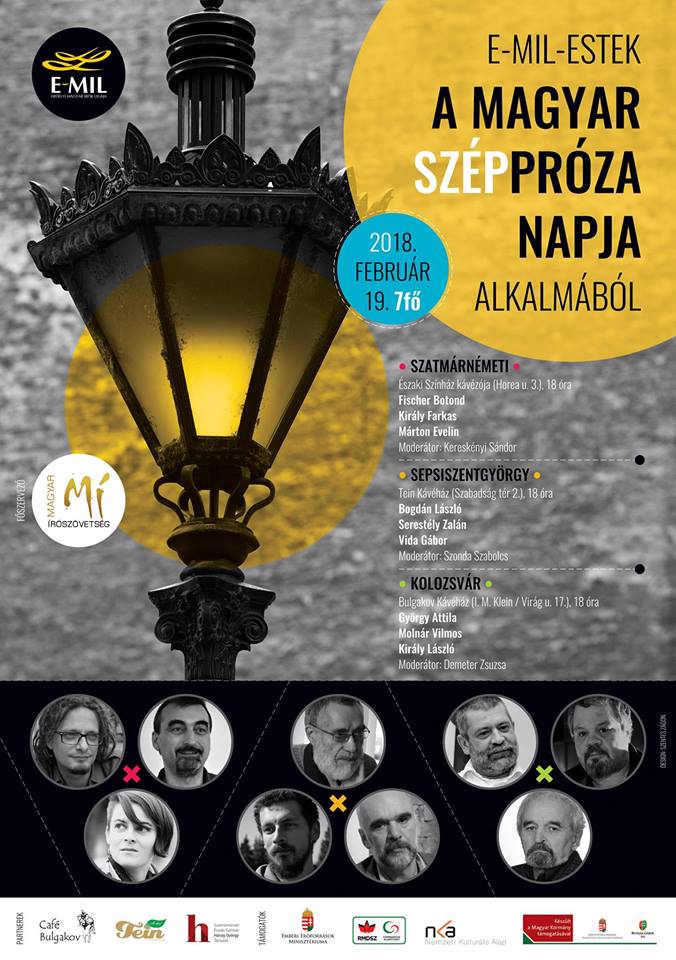 E-MIL-est a Teinben - Magyar Széppróza Napja