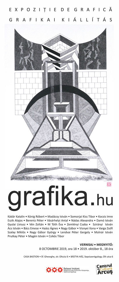 Kortárs magyar grafikai kiállítás az Árkosi Kulturális Központban