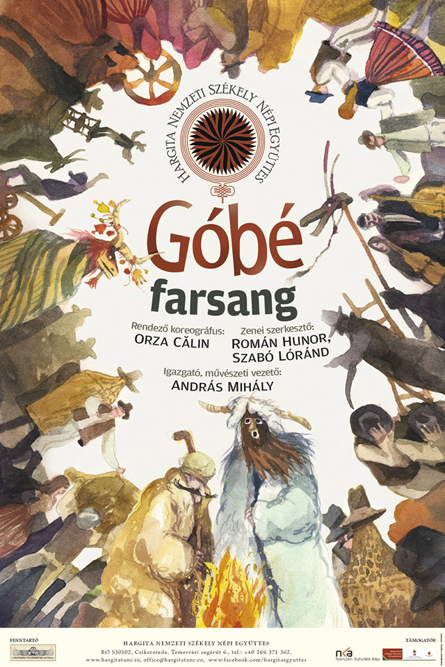 Góbé farsang – Sepsiszentgyörgyön a Hargita Nemzeti Székely Népi Együttes