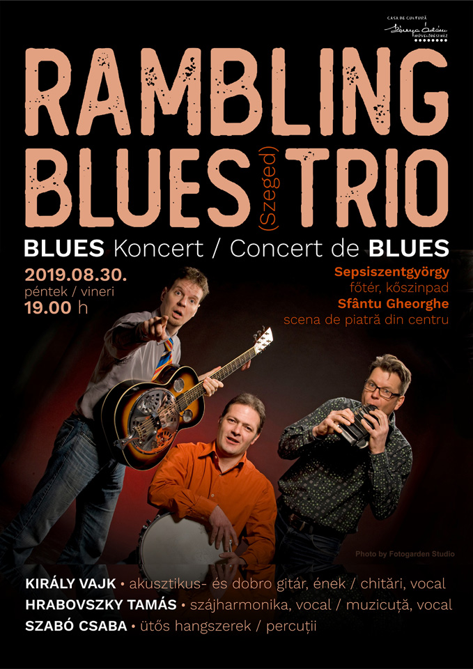 Rambling Blues trio sepsiszentgyorgy 2019