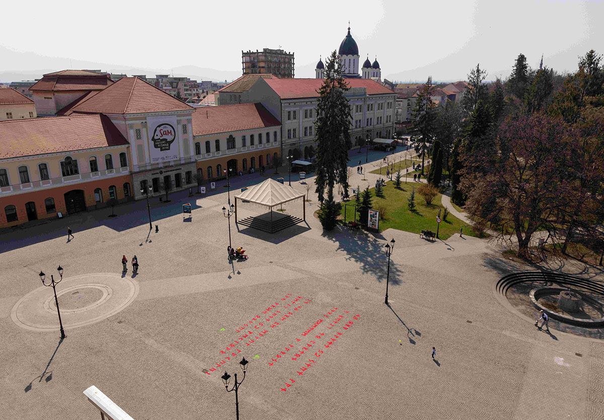 Szent György Napok 2019 – Titokzatos felirat a Főtéren