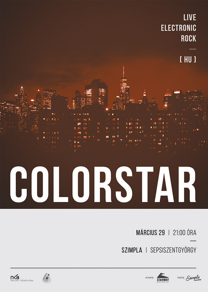 colorStar koncert a sepsiszentgyörgyi Szimplában