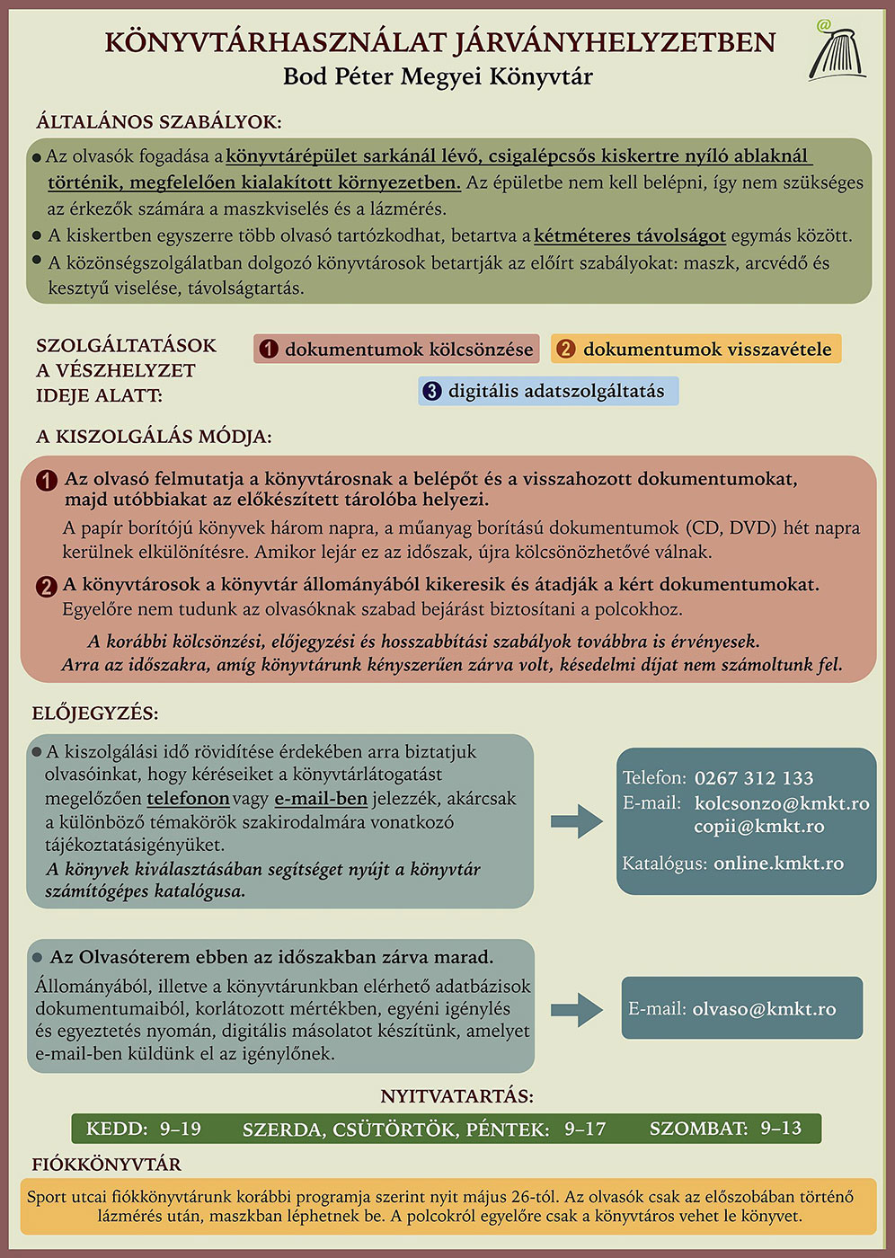 Újrainduló közönségprogram a Bod Péter Megyei Könyvtárban