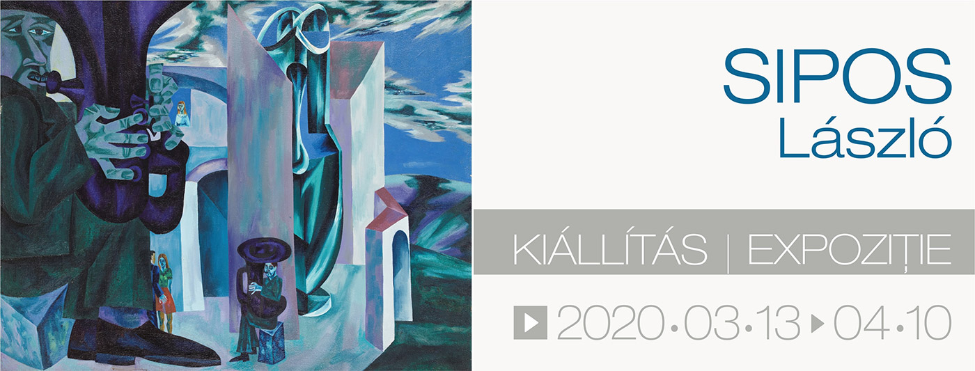 Sipos László festőművész kiállítása az Erdélyi Művészeti Központban
