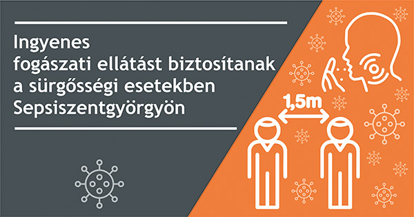 Ingyenes fogászati ellátást biztosítanak a sürgősségi esetekben Sepsiszentgyörgyön