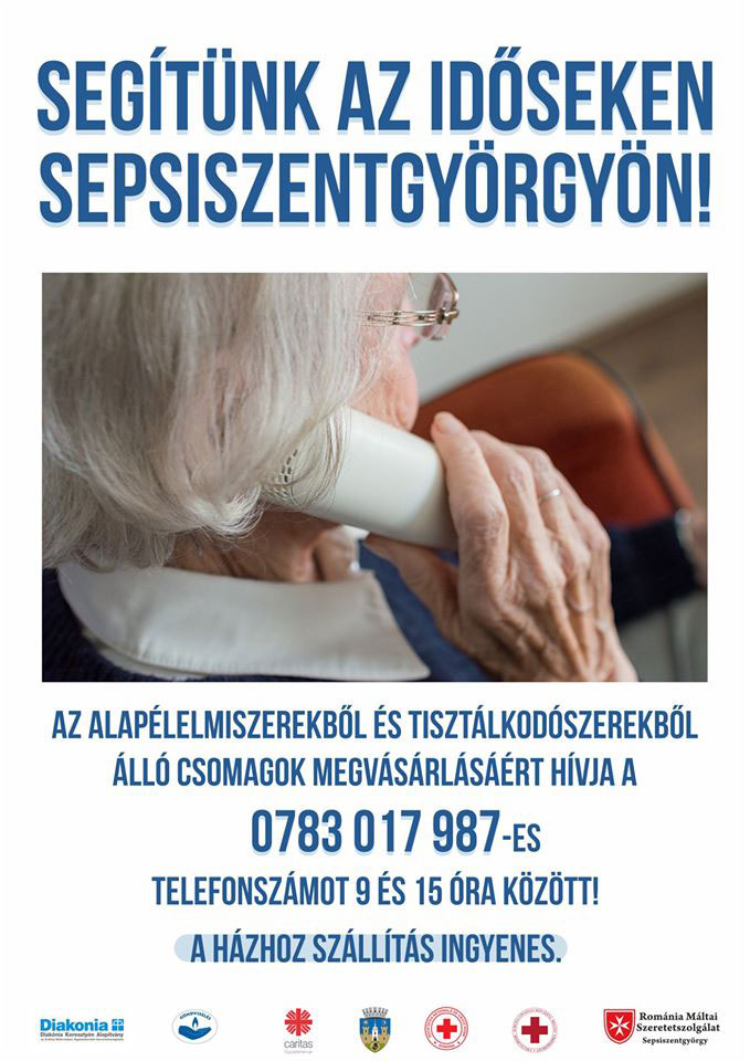 Segítünk az időseken!
